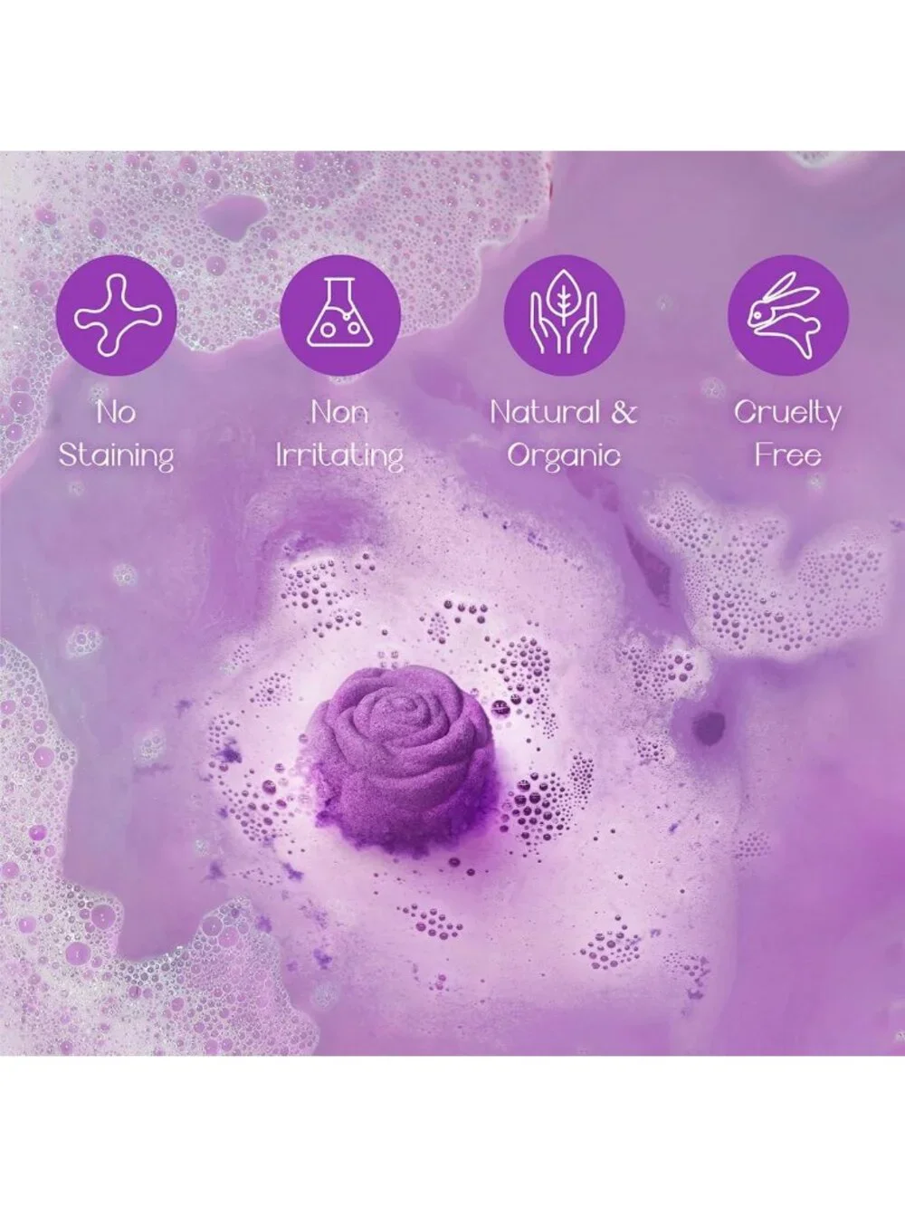 20 Pcs Handmade Rose Bath Bombs - Natural Essential Oils, Spa Fizzies, Self-Care